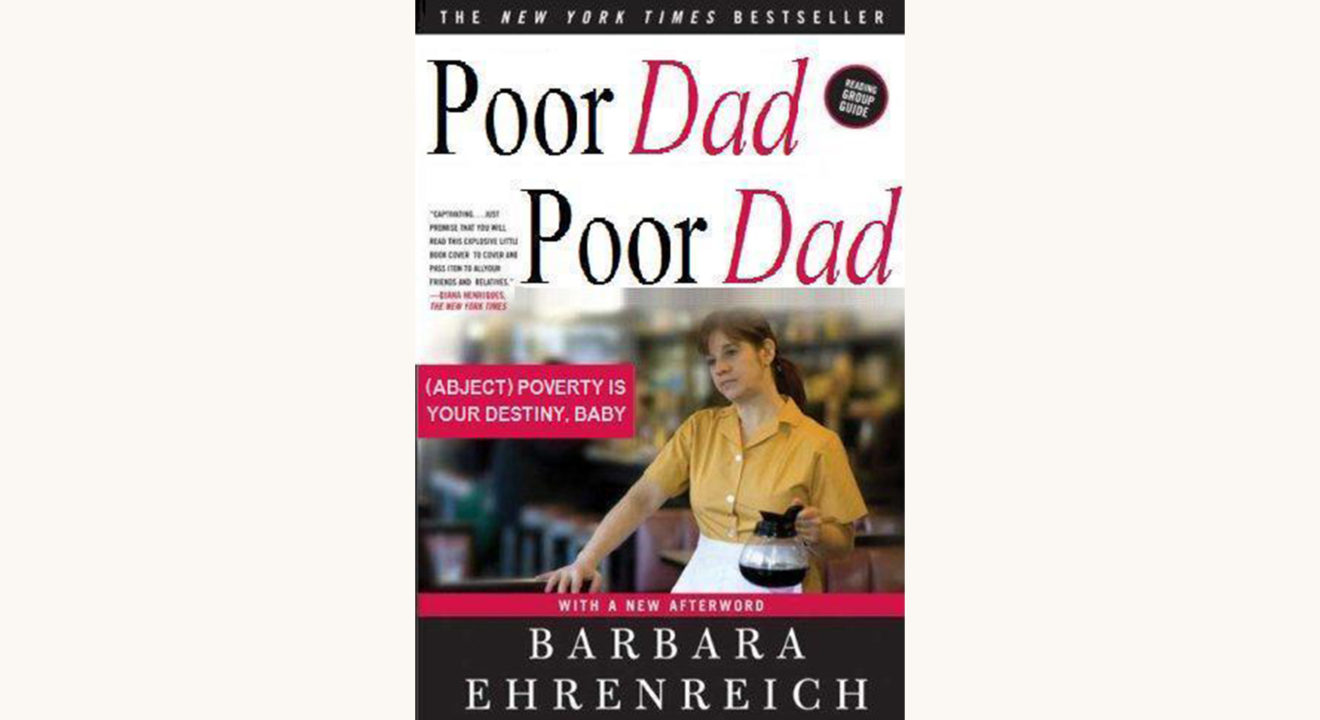 nickel and dimed book funny alternate cover, poor dad poor dad