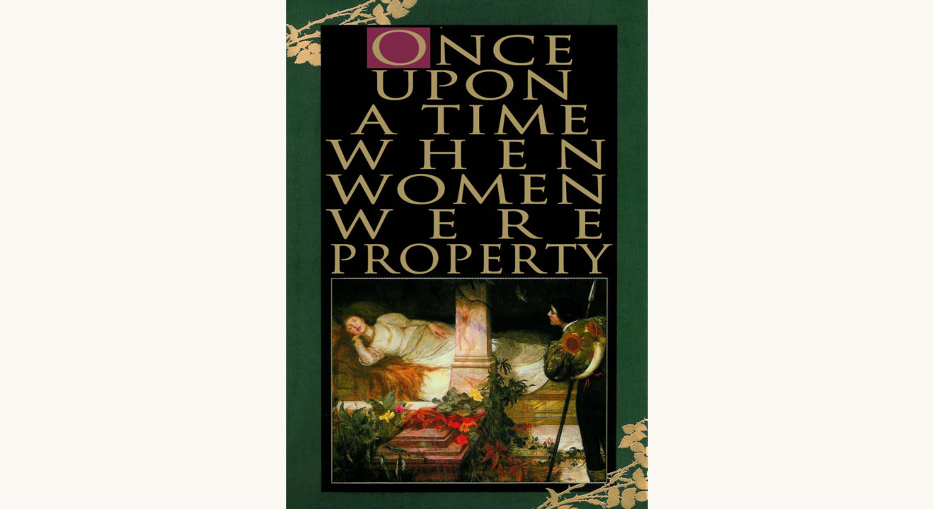 Grimms fairy tales, funny cover, once upon a time when women were property
