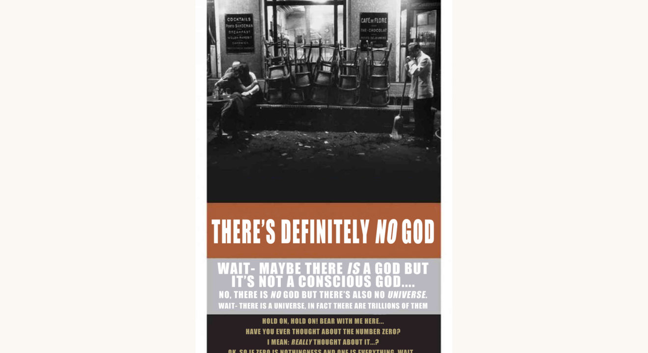 Jim Holt: Why Does The World Exist? - "There is definitely a God, wait, no there's not, wait yes there is..."