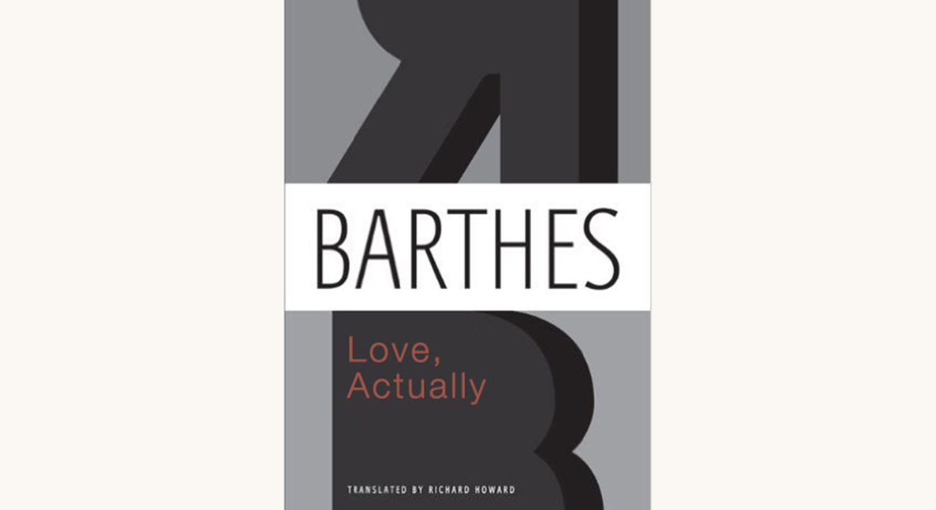 Roland Barthes Better book title, love actually funny fake cover
