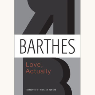 Roland Barthes Better book title, love actually funny fake cover