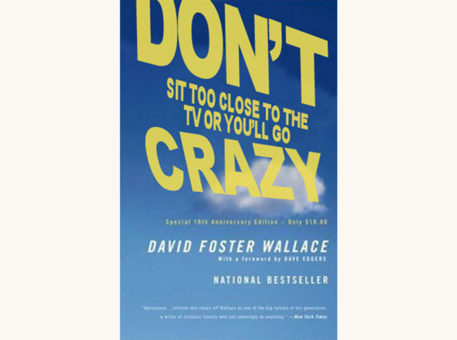 David Foster Wallace: Infinite Jest - "Don't Sit Too Close To The TV Or You'll Go Crazy" better book titles meme