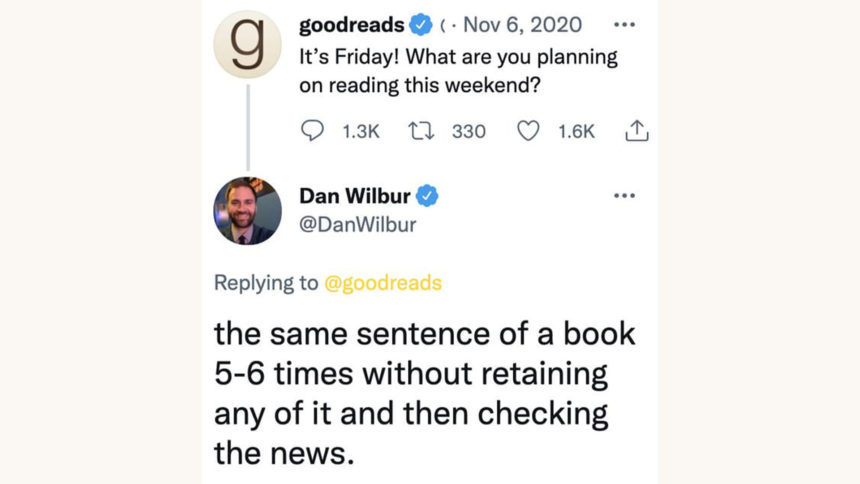 I’ve Spent Way Too Much Time Trolling The @Goodreads Twitter Account (32 Tweets)