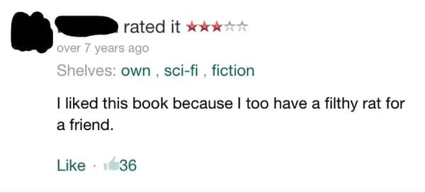 Funny one star book reviews on good reads, funny mean critic reviews, lol, humor, better book titles