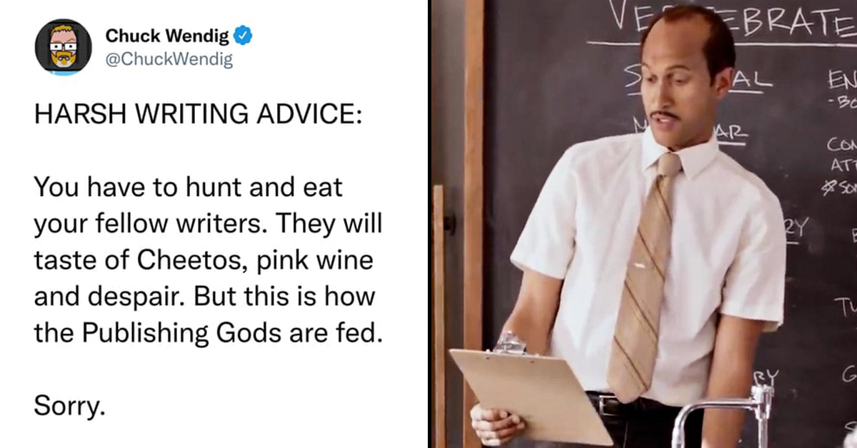 Writers Hilariously Roast Bad Pieces Of “Harsh Writing Advice” (27 Tweets)