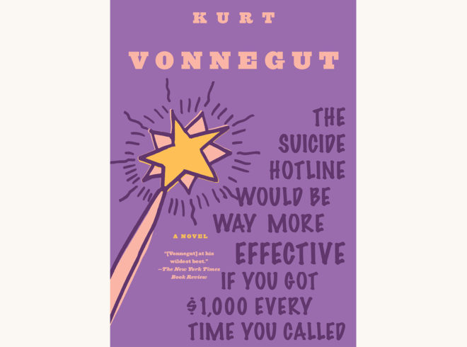 Vonnegut god bless you mr. Rosewater funny fake cover that says the suicide hotline would be better if you got $1,000 every time you called
